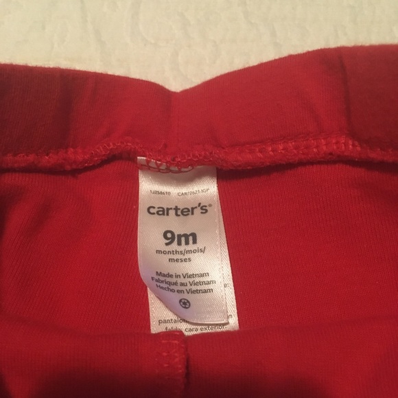 9m (5/$20) Red Tutu Leggings by Carter’s - Picture 4 of 7